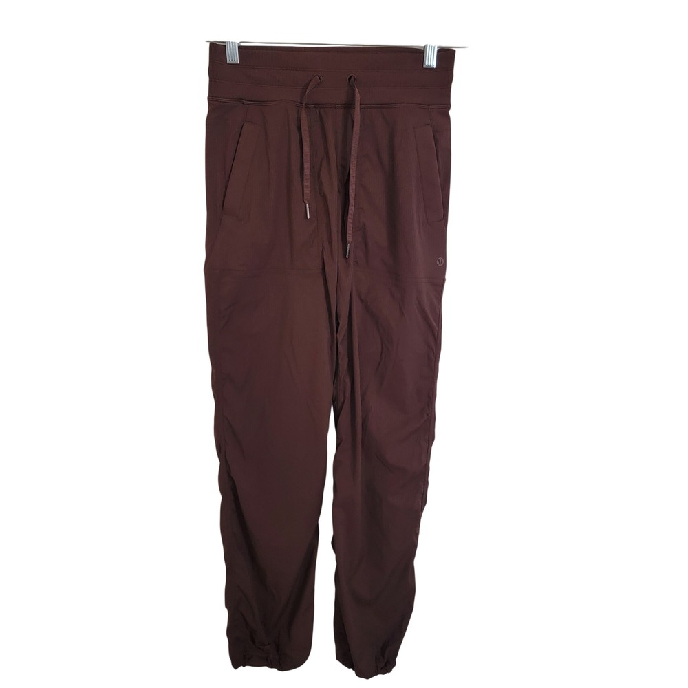 NEW Lululemon Dance Studio Mid-Rise Pant Regular Java Brown LW5GGYR Size 4 Yoga